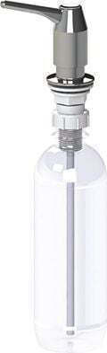 KK-Pol Dispenser Πλαστικό Ασημί 500ml