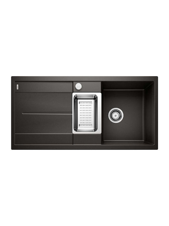 Blanco Drop-In Sink Inox W100xD50cm Black