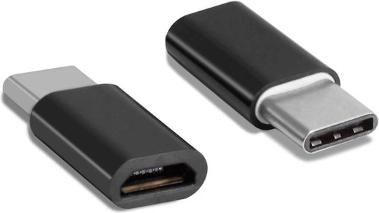 Θηλυκό Μετατροπέας USB-C / micro USB male σε USB-C / micro USB female 1τμχ