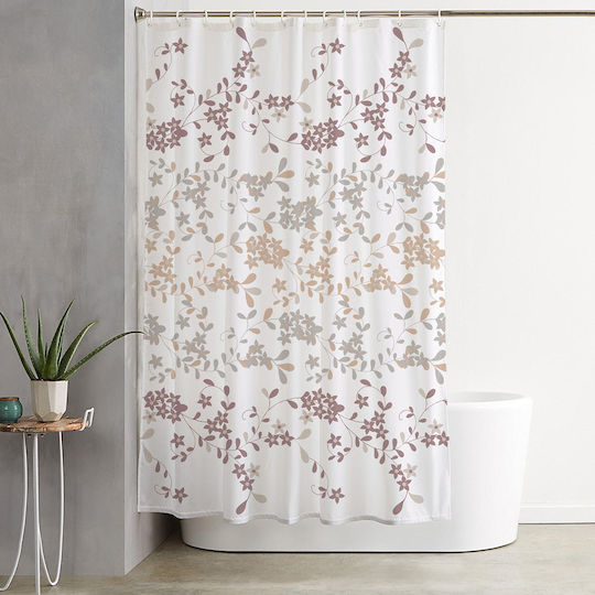 Viopros Shower Curtain 180x180cm Eden