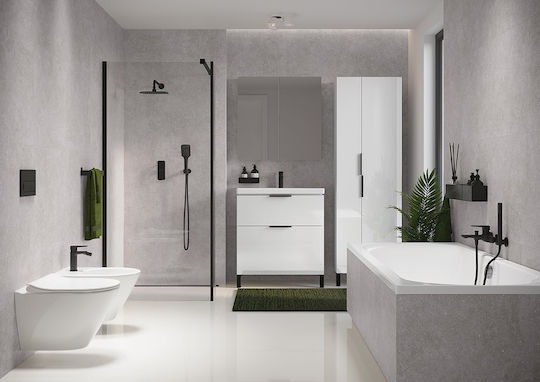 Cersanit Waschtisch ohne Waschbecken White
