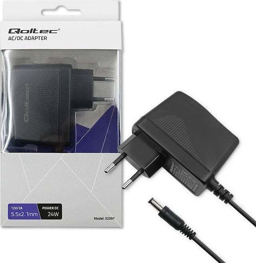 Qoltec Adaptor Universal De Alimentare 12 2A Cu Putere 24W (52397)