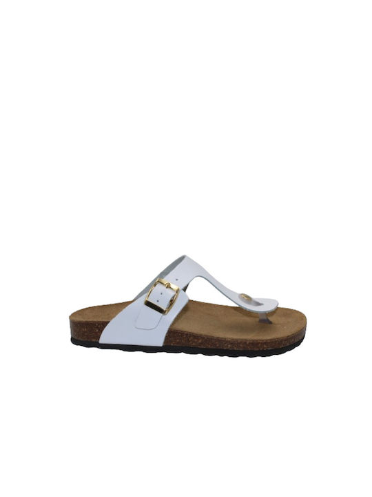 Adam's Shoes Anatomic Leather Women's Sandals White