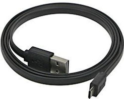 Logo Collection Reguläres USB 2.0 Mikro-USB-Kabel 1m Schwarz