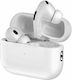 Pavareal APro 5 Plus In-ear Bluetooth Handsfree Ακουστικά με Θήκη Φόρτισης Λευκά