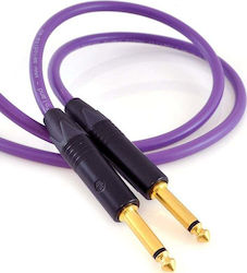 Melodika MDJ70 Studio- und Musikinstrumentenkabel 6,3mm Stecker - 6,3mm Stecker Länge 7m