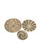 InTheBox Set of Decorative Wall Decor made of Straw Material Deco 42cm 3pcs