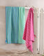 Rythmos Salt Water Πετσέτα Microfiber Σώματος Μπλε 160x90εκ.