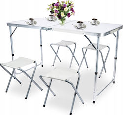 Campingmöbel Tischset Klappbar in Campingmöbel
