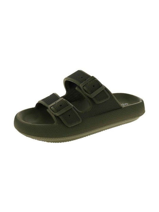 De Fonseca Men's Slides Khaki