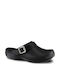 Sanita Damen Clogs Schwarz