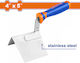 Wadfow Corner Spatula Inox 127x101.6mm with Plastic Handle WPE6301