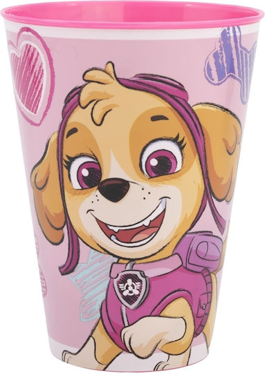 Πλαστικό Ποτήρι Paw Patrol Girl Sketch 390ml 74506