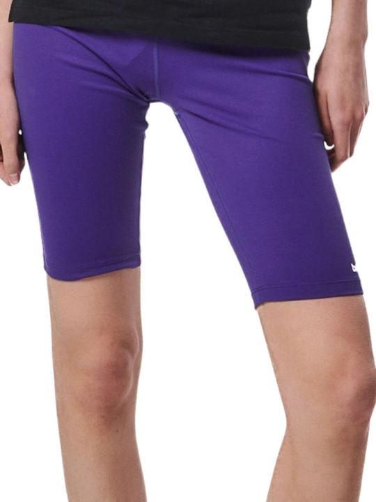 Body Action Women's Training Legging Shorts Purple