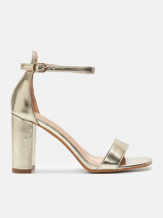 Luigi Sandals Gold