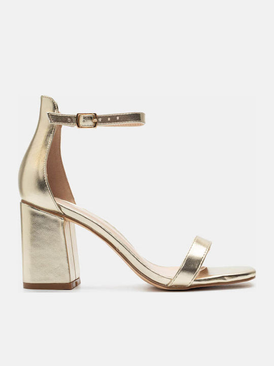 Luigi Sandals Gold