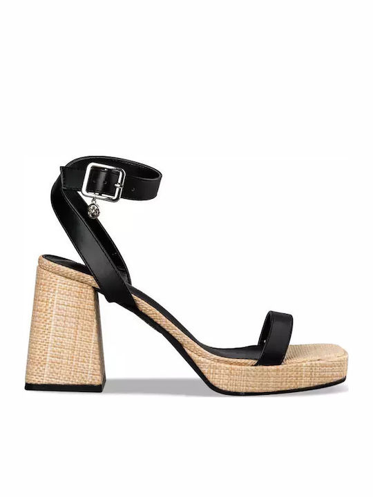 Envie Shoes Sandale Negre