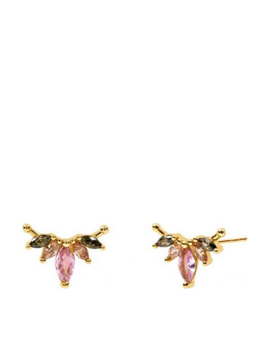 ecarla Earrings with Stones