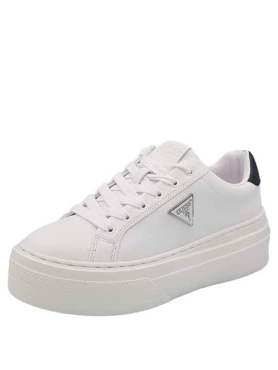 Guess Ele12 Anatomisch Sneakers Weiß