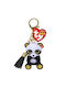 TY Keychain Mini Boos White