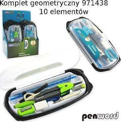 Set de stilouri Penword, set geometric, 10 bucăți, 971438 Penword