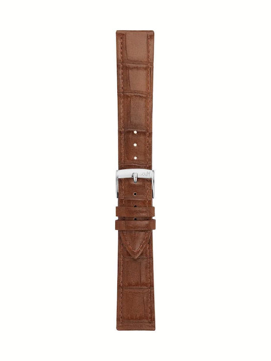 Morellato Leather Strap Brown 20mm