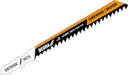 Dedra Jig Saw Blade for Wood 2pcs 08T010E