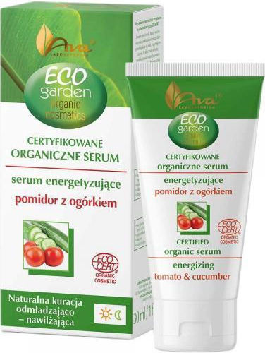 Ava Laboratorium Eco Garden Certified Organic Rejuvenating Serum Tomato Cucumber 35+ 30ml