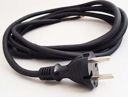Plastrol Netzkabel mit Kabeleigenschaften 2x1.5mm² Schwarzes 1m W-97193 Plastrol Netzkabel mit Kabeleigenschaften 2x1.5mm² Schwarzes 1m W-97193