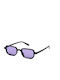 AV Sunglasses Kaia Women's Sunglasses with Black Plastic Frame and Purple Lens