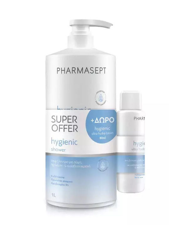 Pharmasept Hygienische Dusche 1L + Gratis Hydra Lotion 80ml