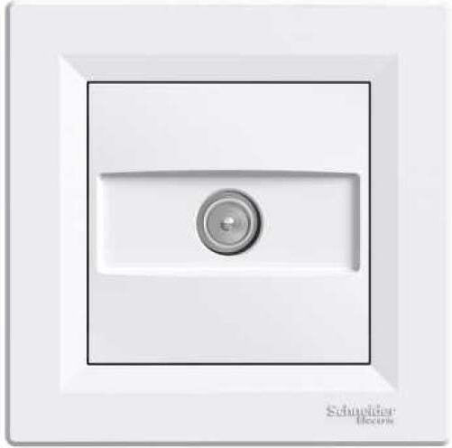 Schneider Electric Asfora TV Antenna Socket Aerial in White color EPH3200321