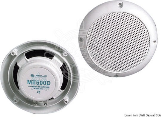 Osculati Σετ Ηχεία Σκάφους Αδιάβροχα 5" με 60W RMS