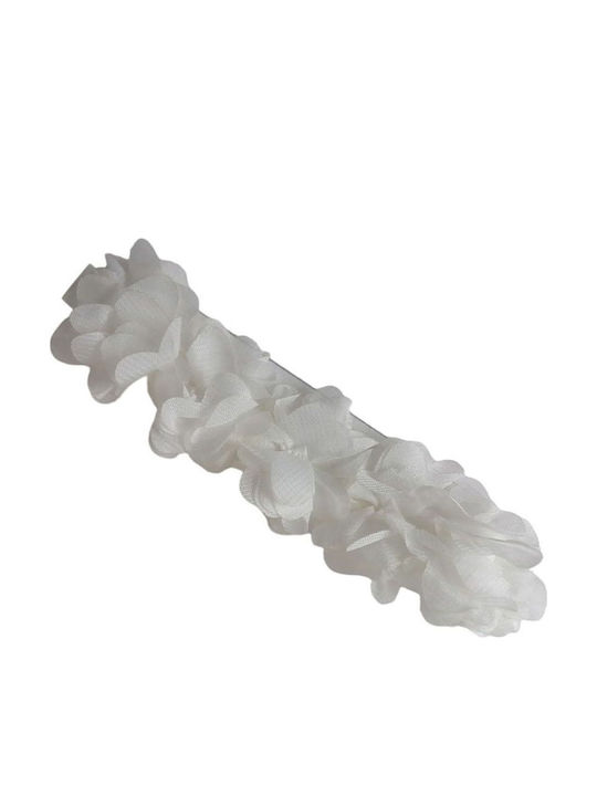 Ro-Ro Accessories Παιδική Κορδέλα σε Λευκό Χρώμα