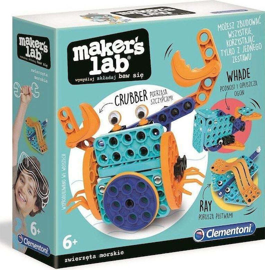 Clementoni Construction Toy Animals for Children 6+ years old+ Years