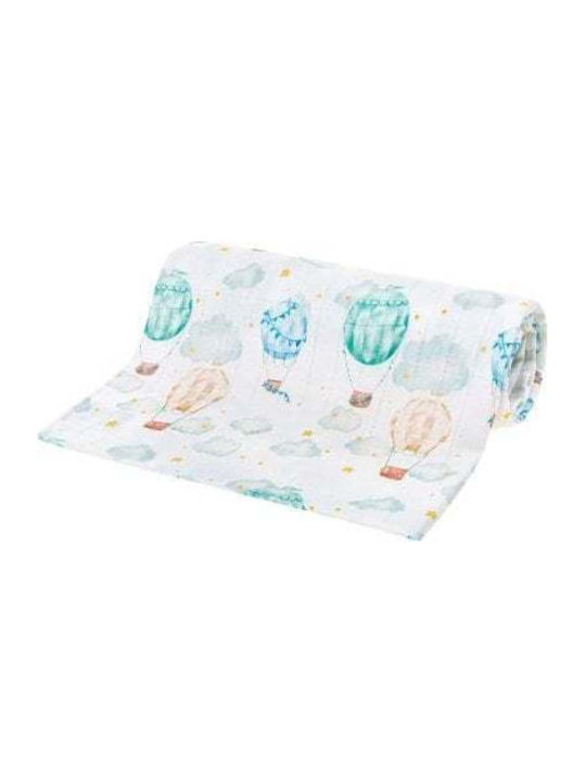 Bocioland Chiffon Burp Cloth Multicolor