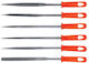 Top Tools 06A025 Σετ Λίμες με Λαβή 6τμχ