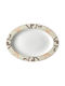 Van Kottler Serving Platter Oval made of Porcelain Beige 21x21cm