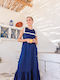 Rochie Maxi Albastru