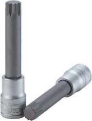Teng Tools Spritzfilter Wasserhahn Bit-Stecknuss mit Spline-Bit und Antriebsvierkant 1/2'' Größe M16x100mm 1Stück