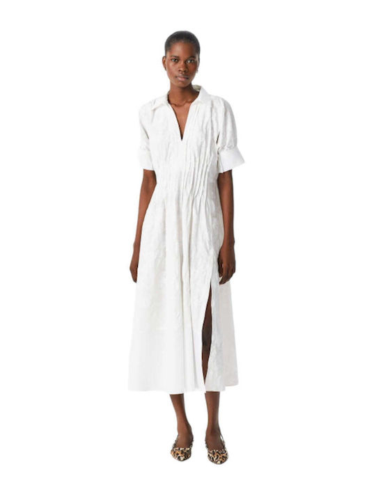 Beatrice Midi Φόρεμα Λευκό