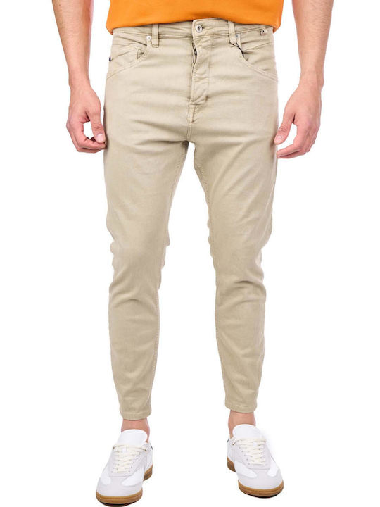 Pantaloni Jeans pentru Bărbați Bej