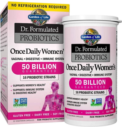 Garden Of Life Dr. Formulated Probiotics Once Daily Women's Пробиотици 30 капси