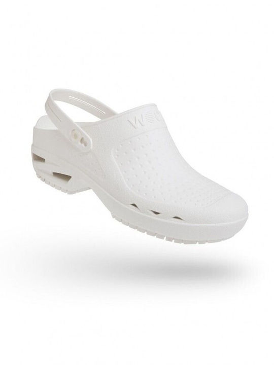 Wock Bloc Clogs White