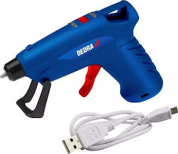 Dedra Battery Powered Glue Gun 3.7V