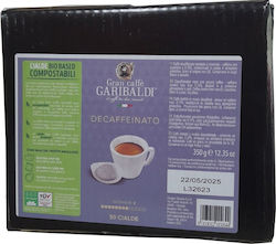 Ταμπλέτες Espresso Ese Garibaldi Decaffeinato 50 Τεμάχια Ταμπλέτες Espresso Ese Garibaldi Decaffeinato 50 Τεμάχια
