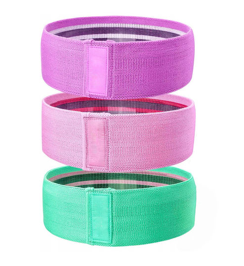 Loop Bands Σετ 3τμχ Πολύχρωμα
