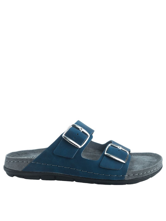 Sunny Sandals Ανδρικά Σανδάλια σε Μπλε Χρώμα