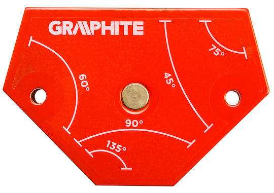 Graphite 56H904 Ъгъл на заваряване с магнитна способност 11.4кг & ъгли 45° / 60° / 75° / 90°
