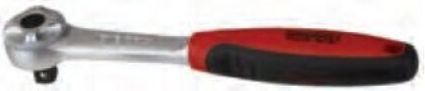 Teng Tools Ratschen 72 Zähne mit Vierkant 1/4" Länge 15cm.